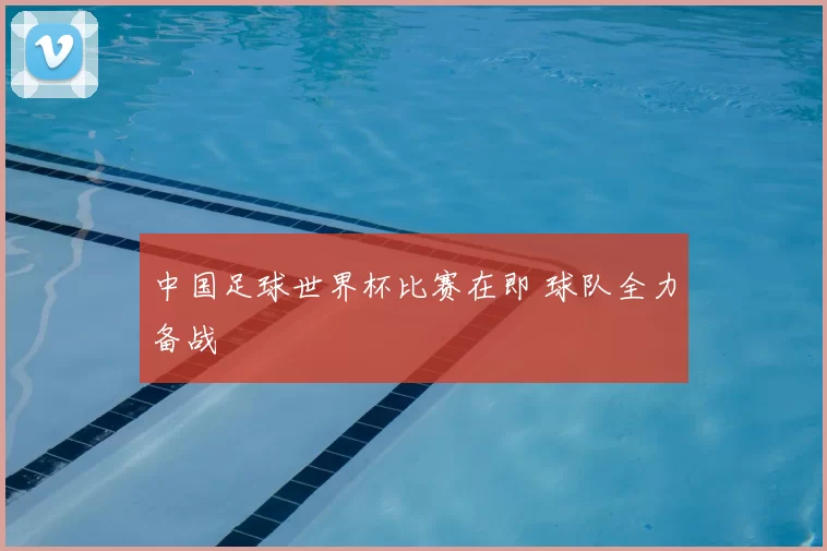 中国足球世界杯比赛在即 球队全力备战